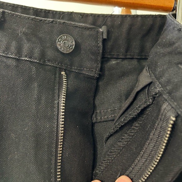 Black jeans with sheer side panels - Picture 13 of 14